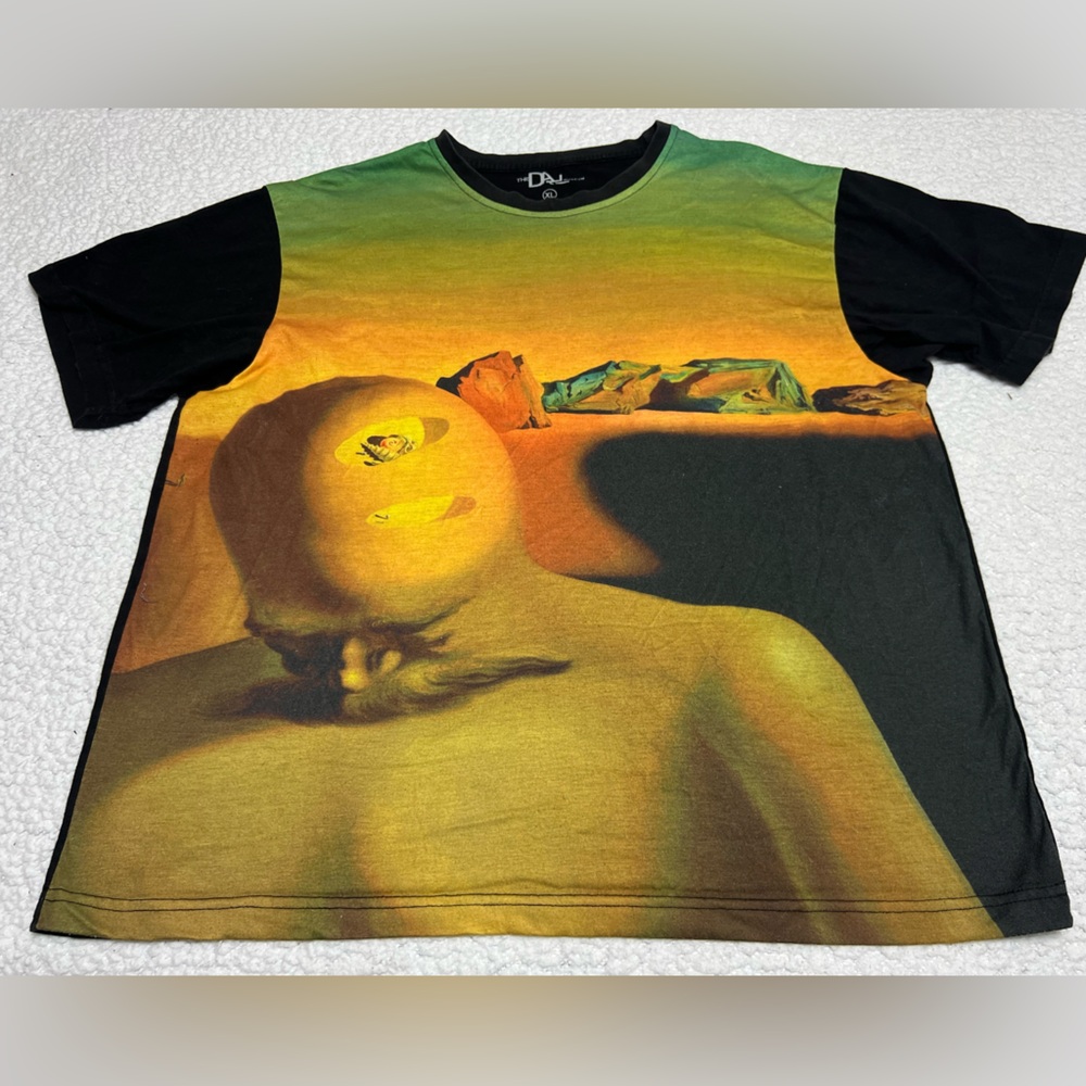 Official Salvador Dali Museum Average Bureaucrat AOP All Over Print Shirt SZ XL